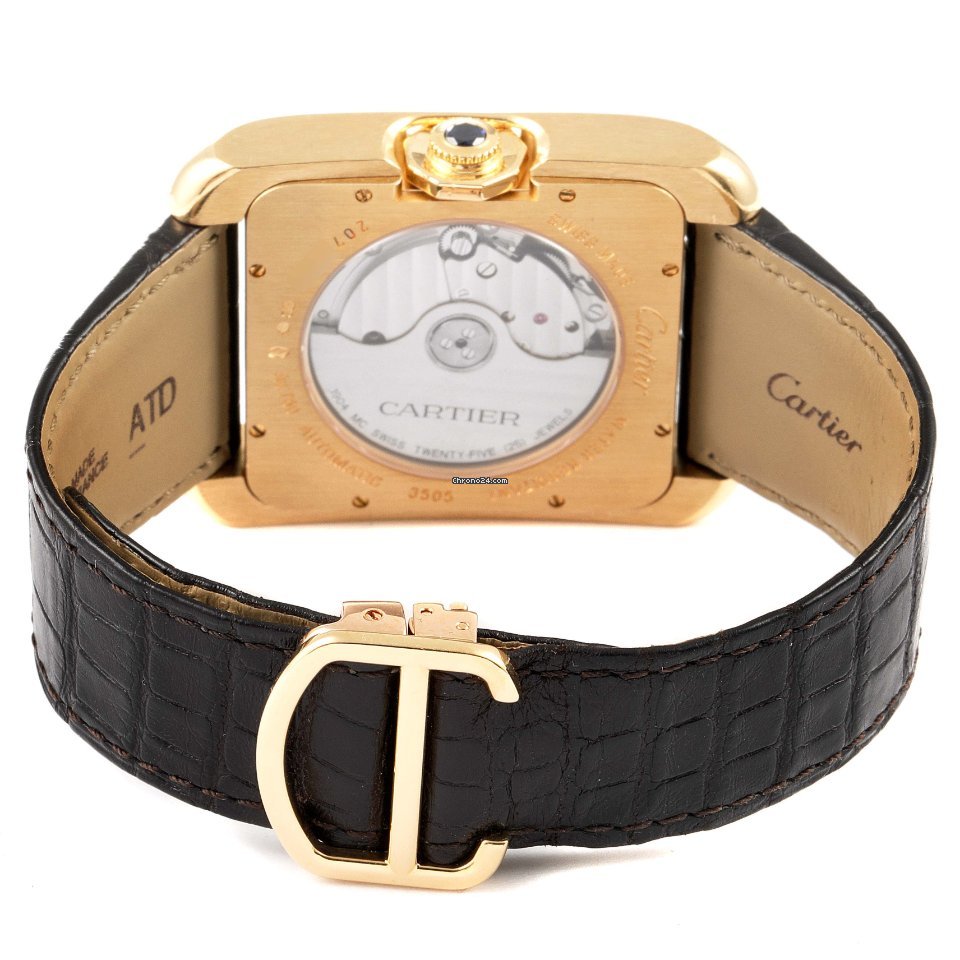 Cartier Tank Anglaise Mens watch Unisex Automatic Yellow gold W5310032 7