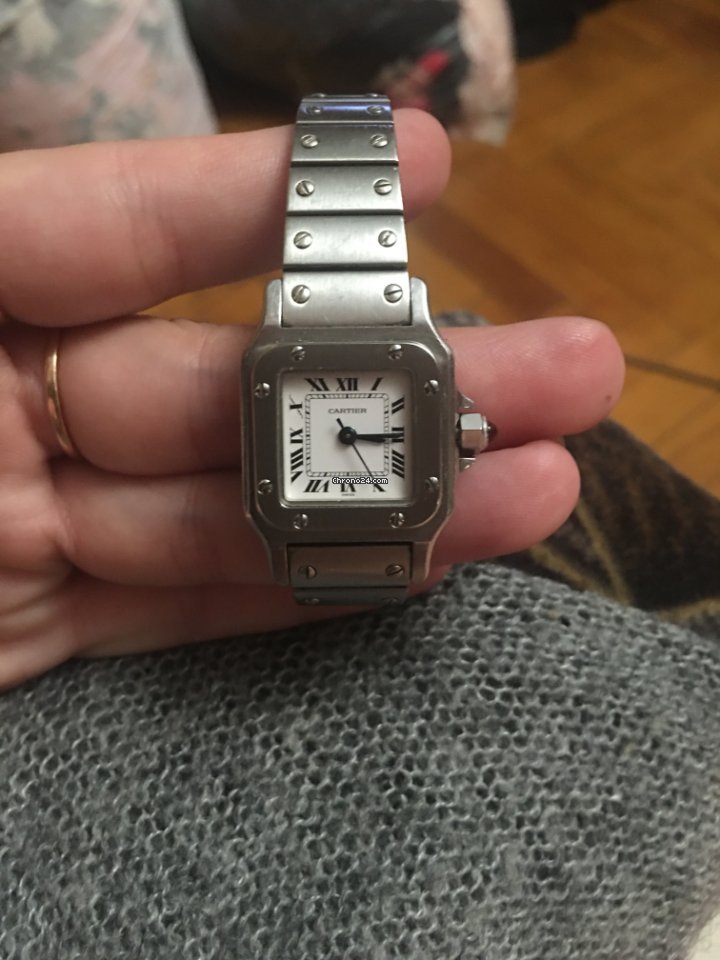 Cartier Santos Mens watch Unisex Automatic Steel 1552 7