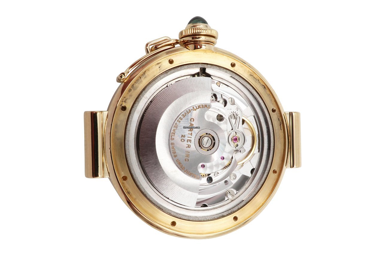 Cartier Pasha Mens watch Unisex Automatic Yellow gold 1990 7