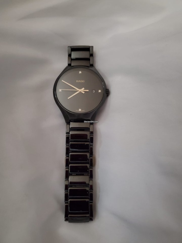 Rado True Mens watch Unisex Quartz Ceramic R27238712 7