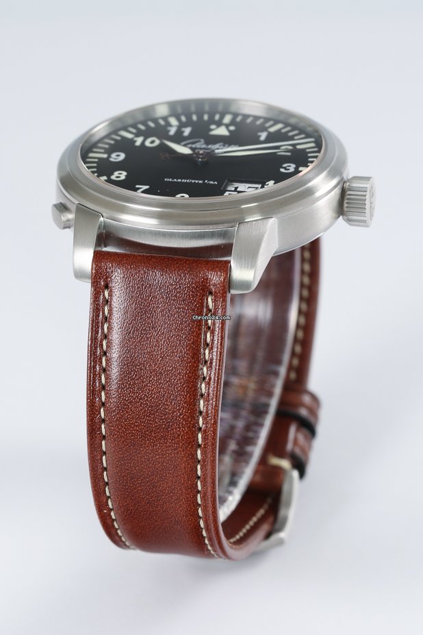 Glashtte Original Senator Navigator Panorama Date Mens watch Unisex Automatic Steel 100-03-07-05-04 7