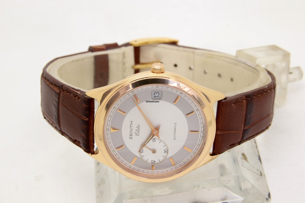 Zenith Elite Mens watch Unisex Automatic Rose gold 17 0040 680 7