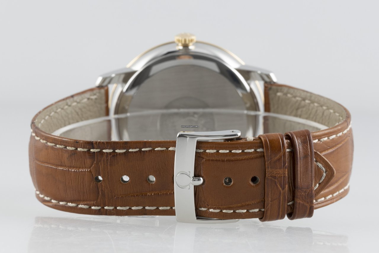 Omega De Ville Prestige Mens watch Unisex Automatic Gold Steel 424.23.40.20.02.001 7