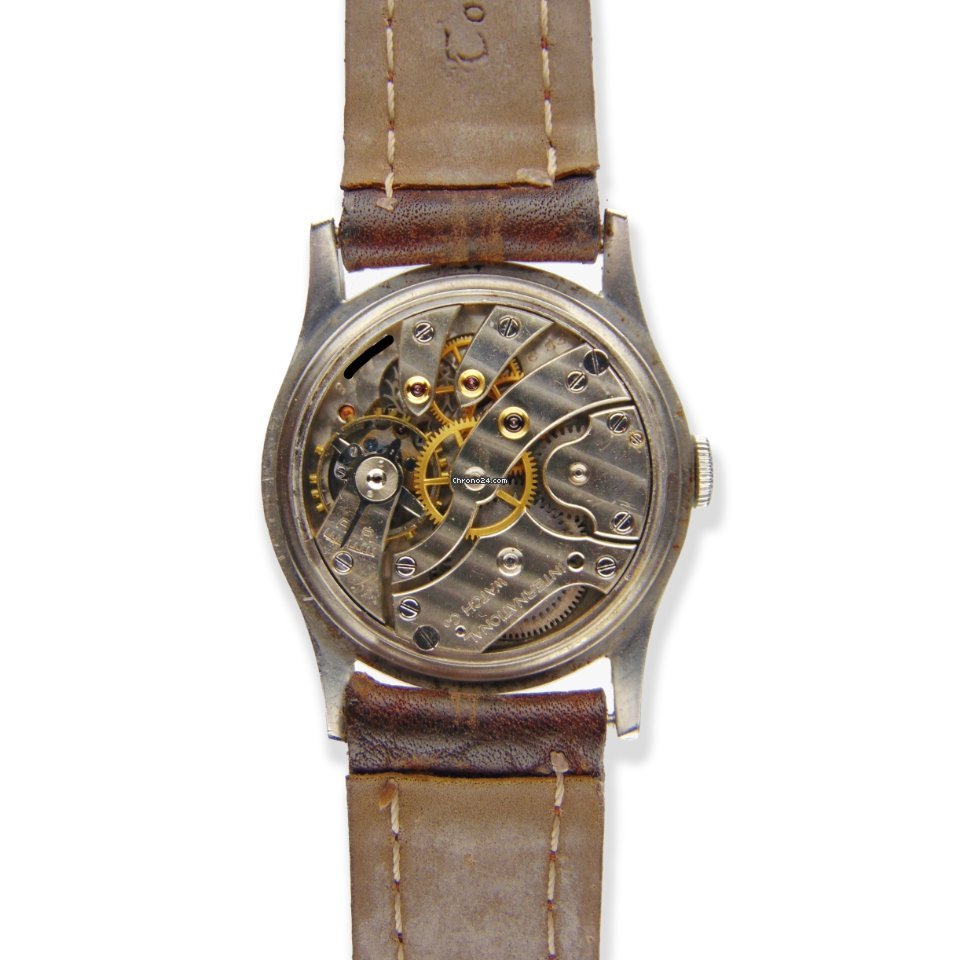 IWC Mens watch Unisex Manual winding Steel Cal. 83 7