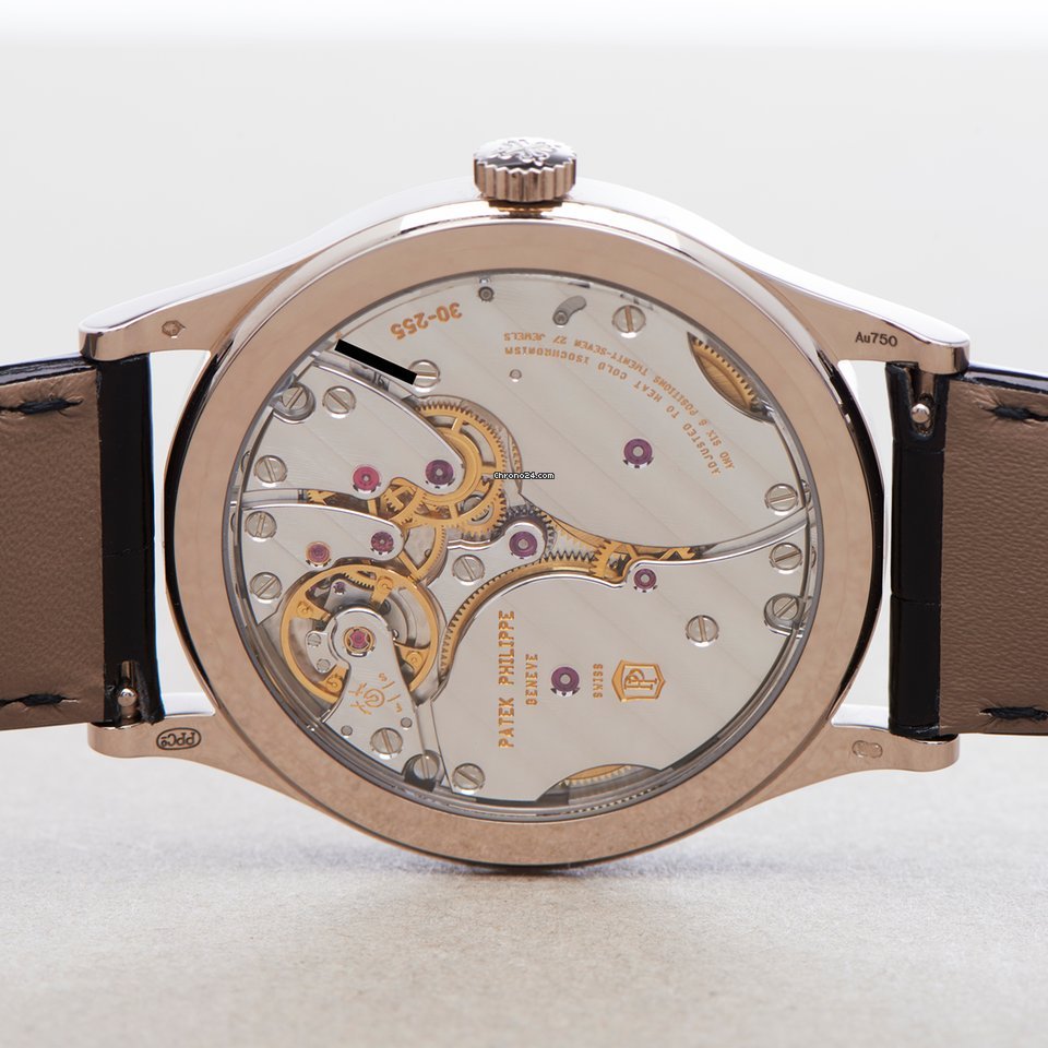 Patek Philippe Calatrava Mens watch Unisex Manual winding White gold 6119G-001 7