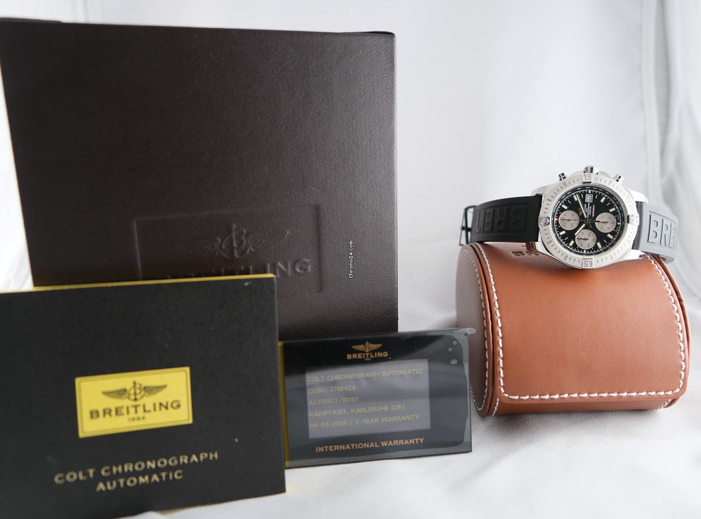 Breitling Colt Chronograph Automatic Mens watch Unisex Automatic Steel A 1338811 BD83 7