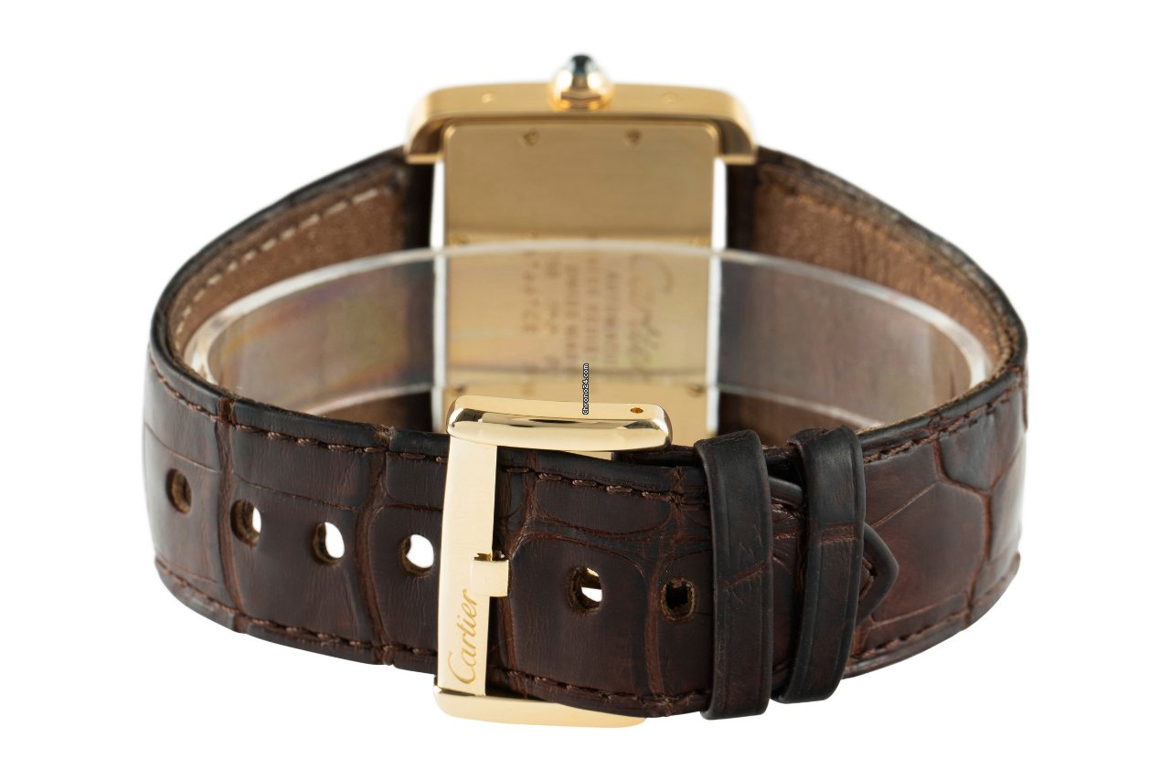 Cartier Tank Divan Mens watch Unisex Automatic Yellow gold 2603 7