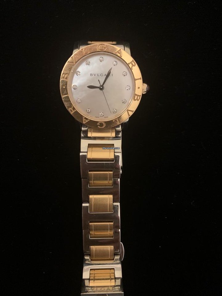 Bulgari Bulgari Womens watch Automatic Gold Steel 101891 BBL33WSPG 12 7