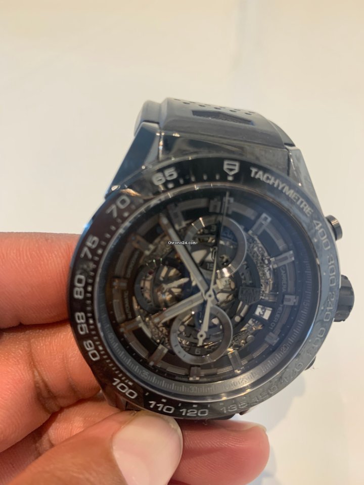 TAG Heuer Carrera Calibre HEUER 01 Mens watch Unisex Automatic Ceramic CAR2A90.FT6071 7