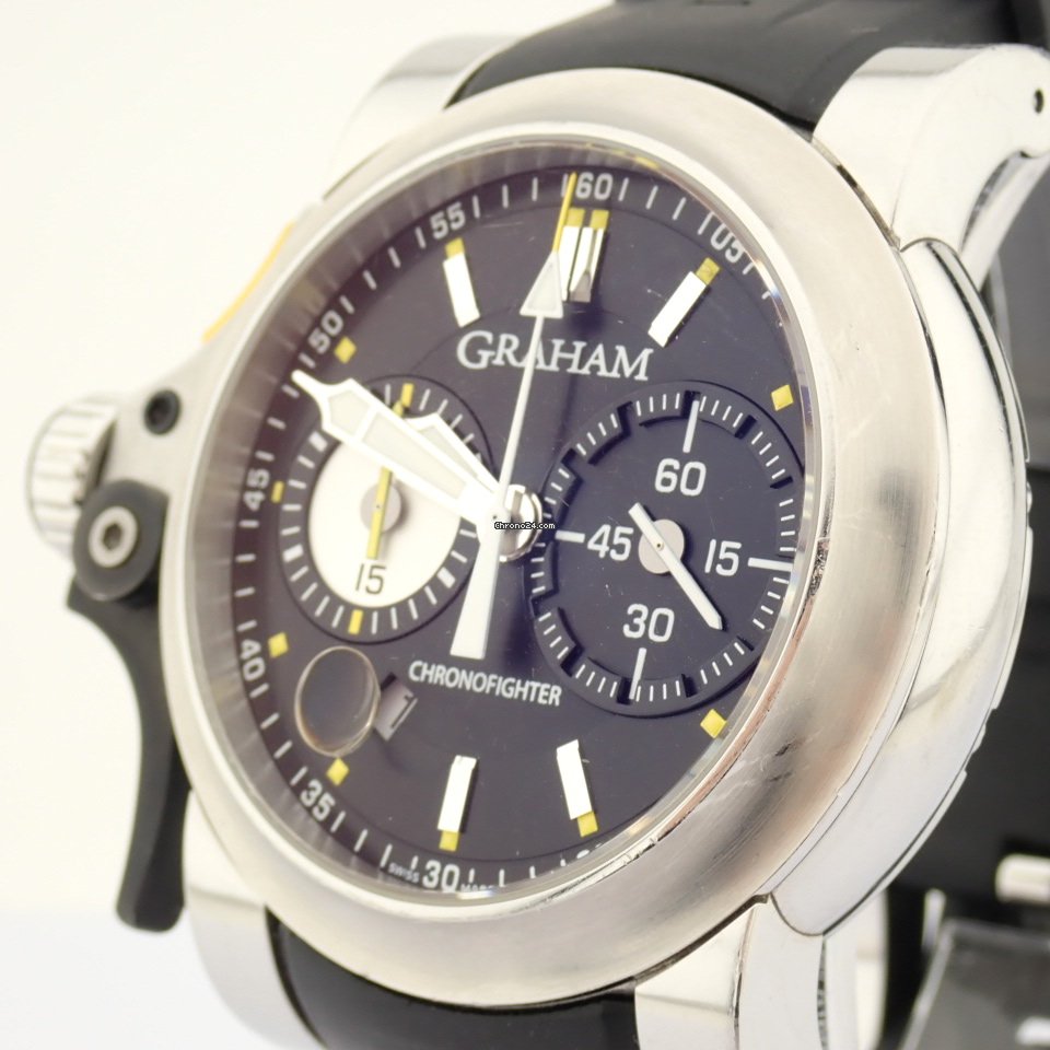 Graham Chronofighter R.A.C. Mens watch Unisex Automatic Steel 2TRAS.B01A 7