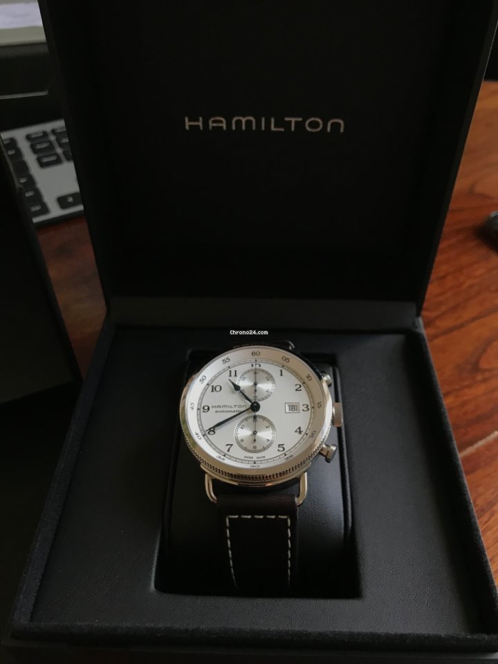 Hamilton Khaki Navy Pioneer Mens watch Unisex Automatic Steel H77706553 7