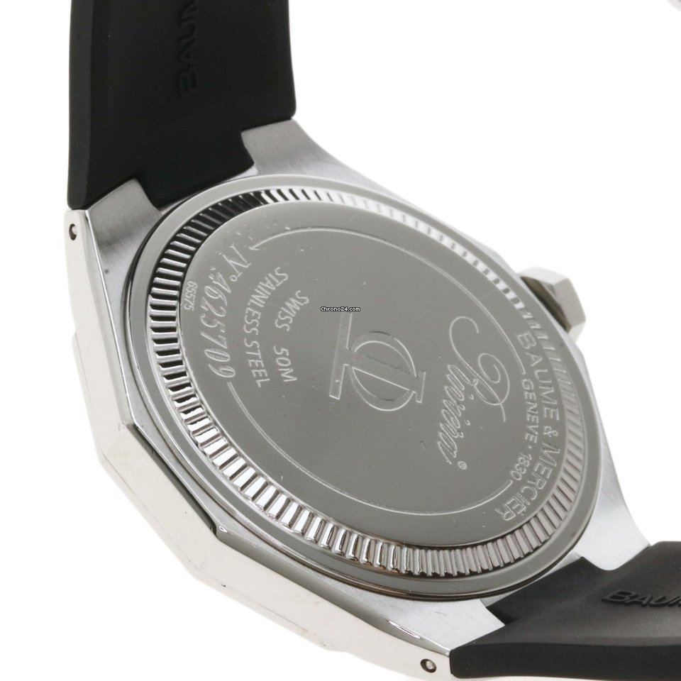 Baume & Mercier Mens watch Unisex Quartz Steel 4P 7