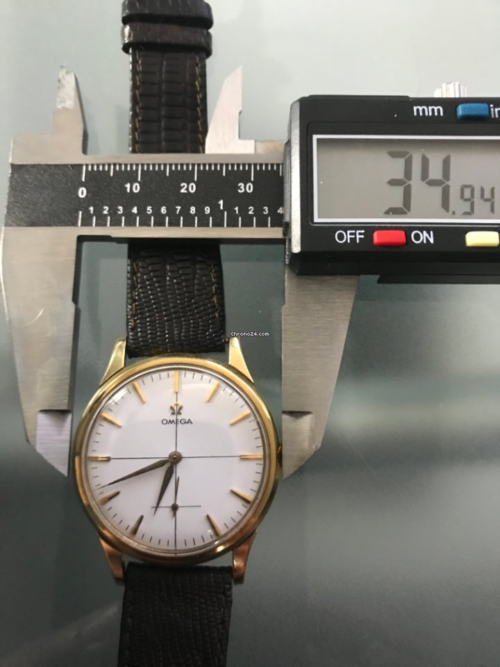 Omega Mens watch Unisex Manual winding Yellow gold 14707 7