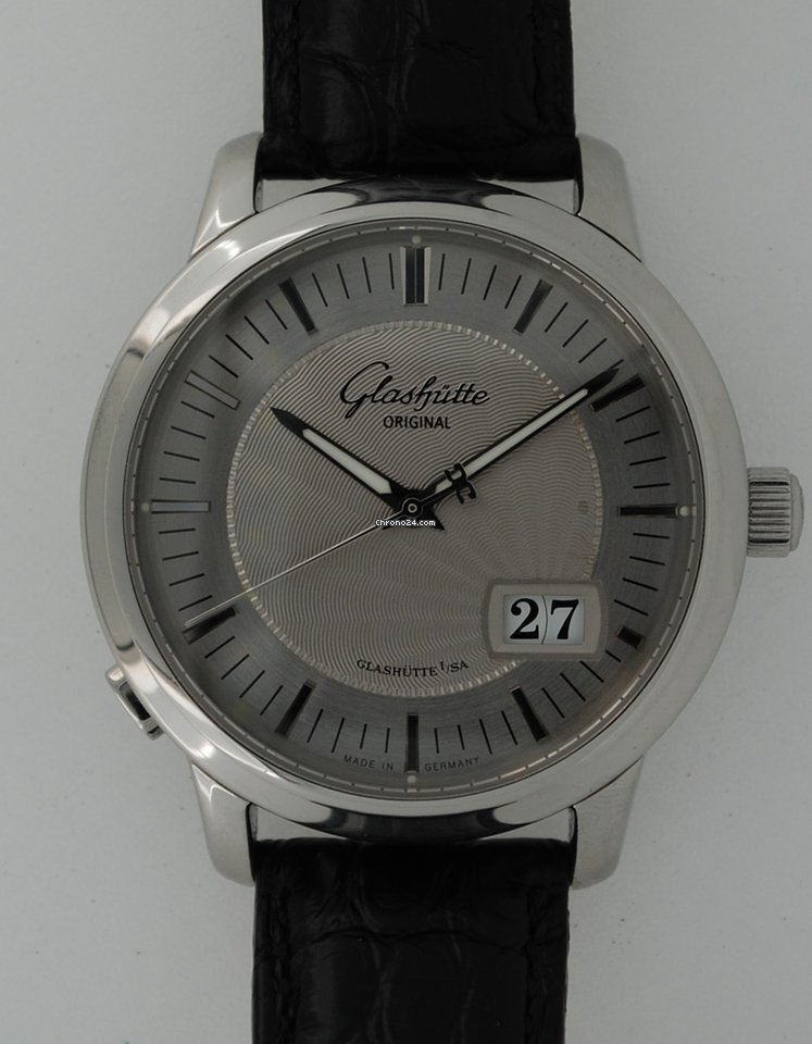 Glashtte Original Senator Panorama Date Mens watch Unisex Automatic Steel 100-03-03-02-04 7
