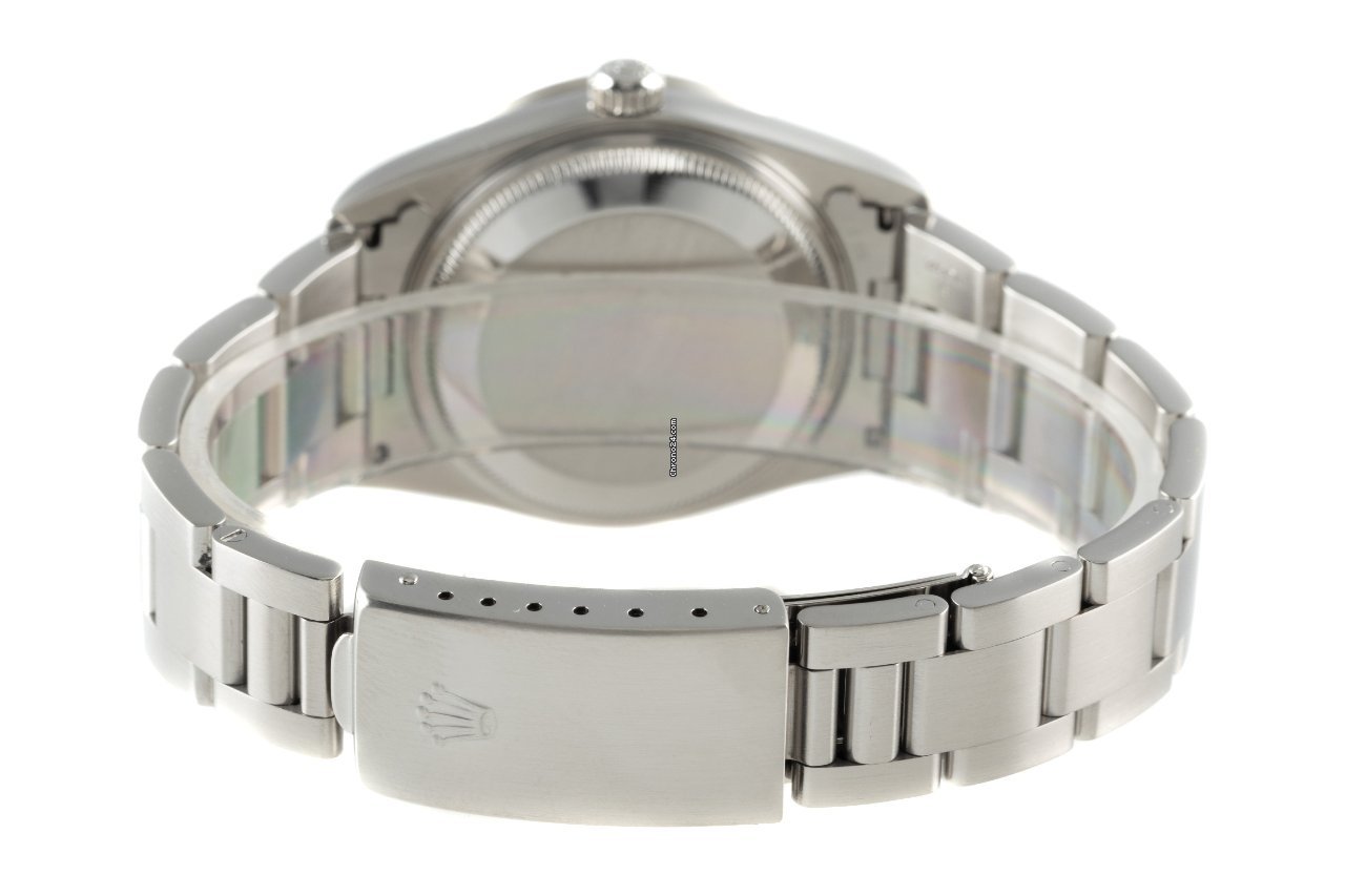 Rolex Oyster Perpetual Date Mens watch Unisex Steel Automatic 15210 7