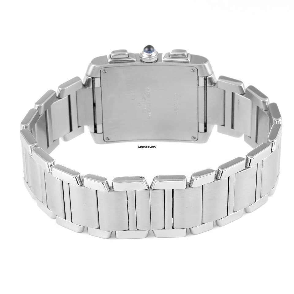 Cartier Tank Francaise Mens watch Unisex Quartz W51001Q3 7