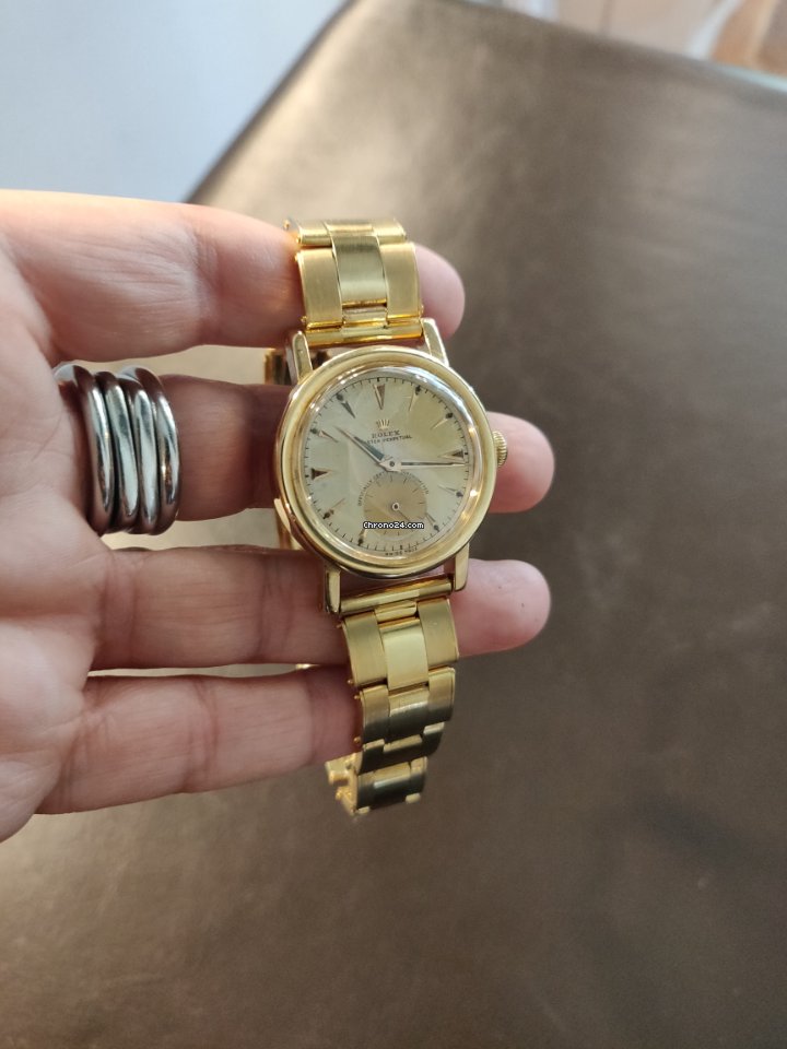 Rolex Oyster Perpetual Mens watch Unisex Steel Automatic 3716 7
