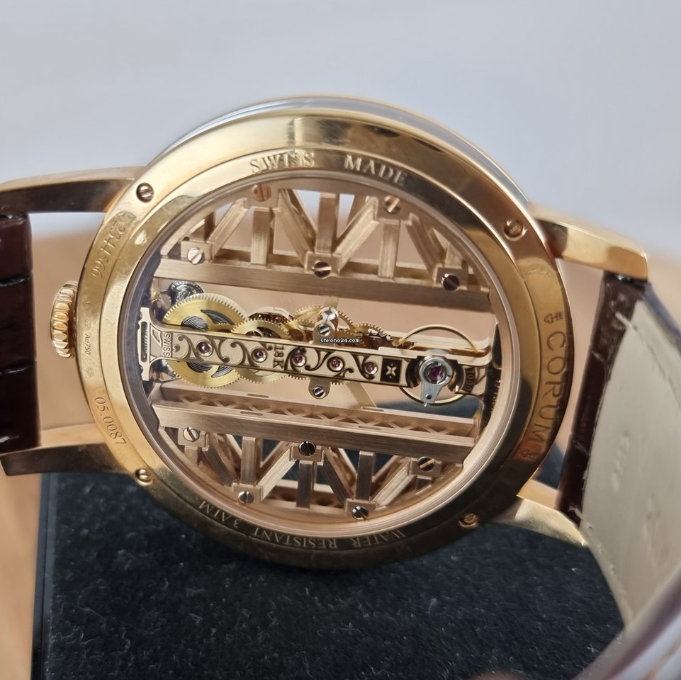 Corum Mens watch Unisex Manual winding Rose gold B113 03010-113.900.55 0F02 GG55R 7