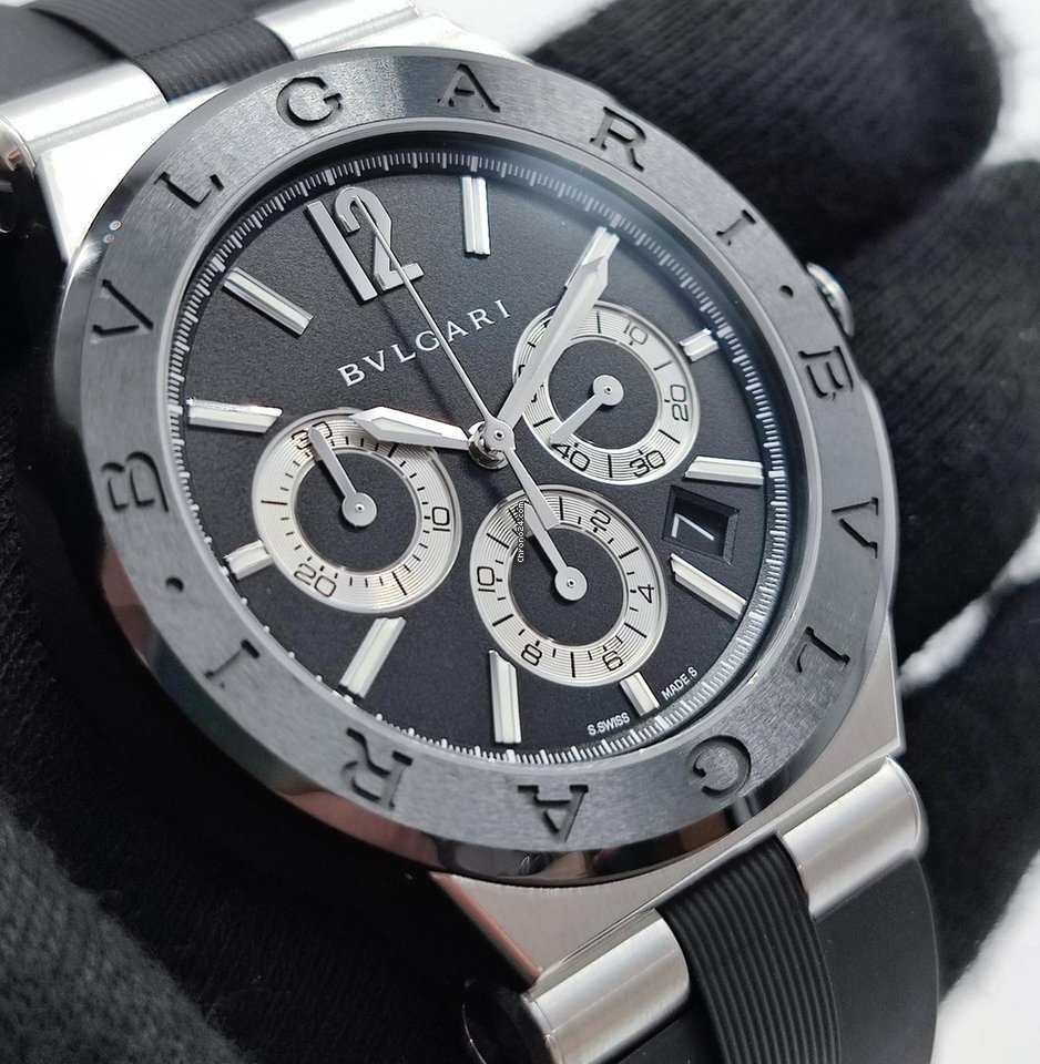 Bulgari Diagono Mens watch Unisex Steel DG42BSCVDCH 7