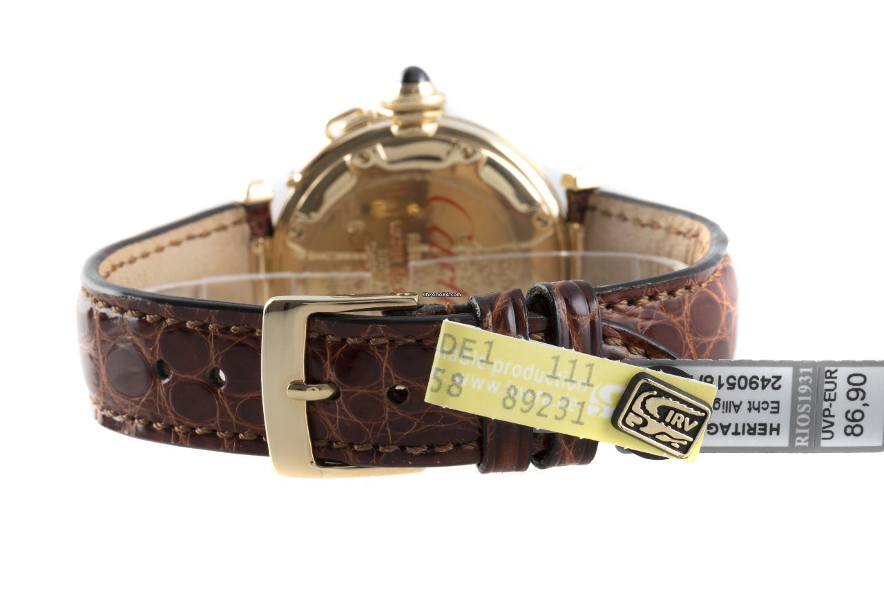 Cartier Pasha C Mens watch Unisex Automatic Yellow gold 1035 7