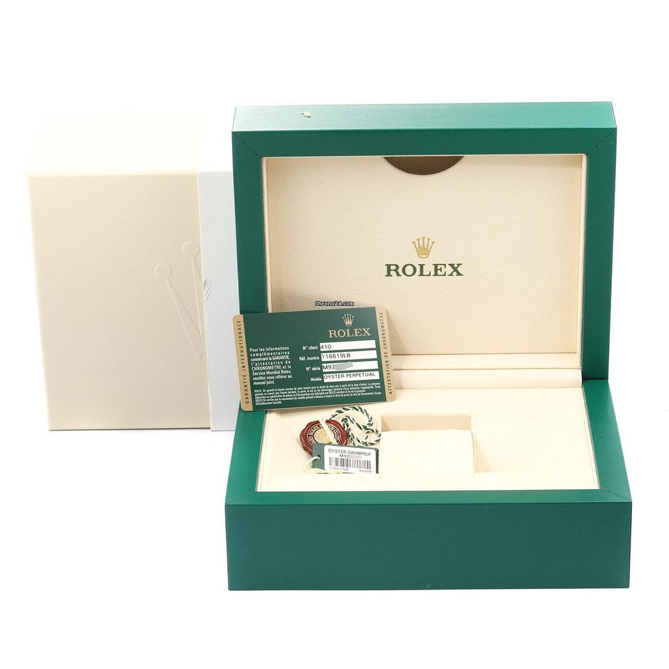 Rolex Submariner Date Mens watch Unisex White gold Automatic 116619 7