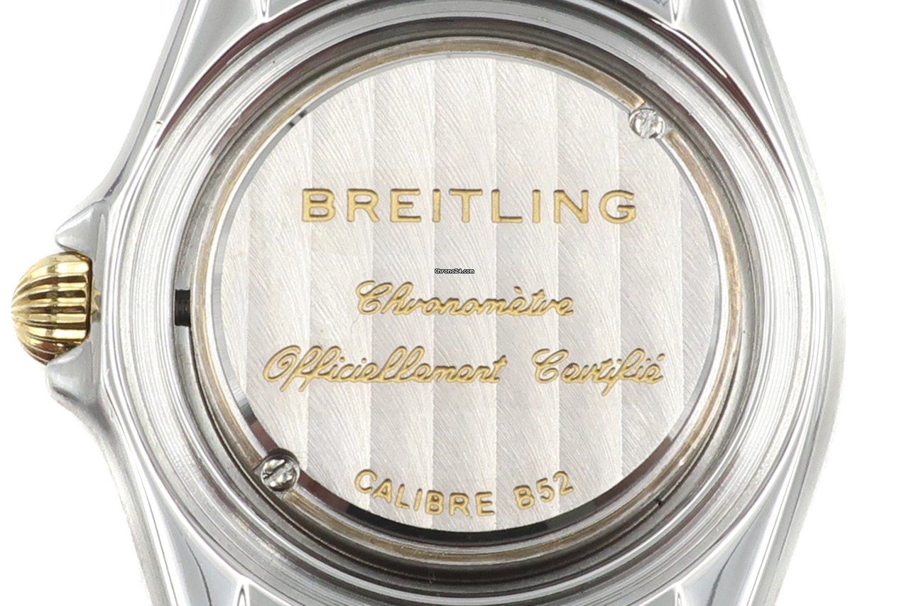 Breitling Callistino Womens watch Quartz Gold Steel B52345 7