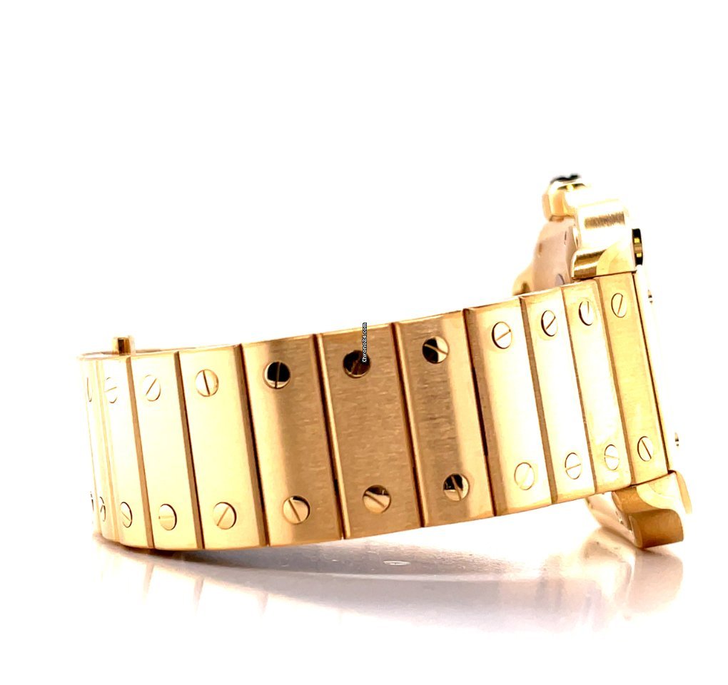 Cartier Santos Mens watch Unisex Automatic Yellow gold WGSA0029 7
