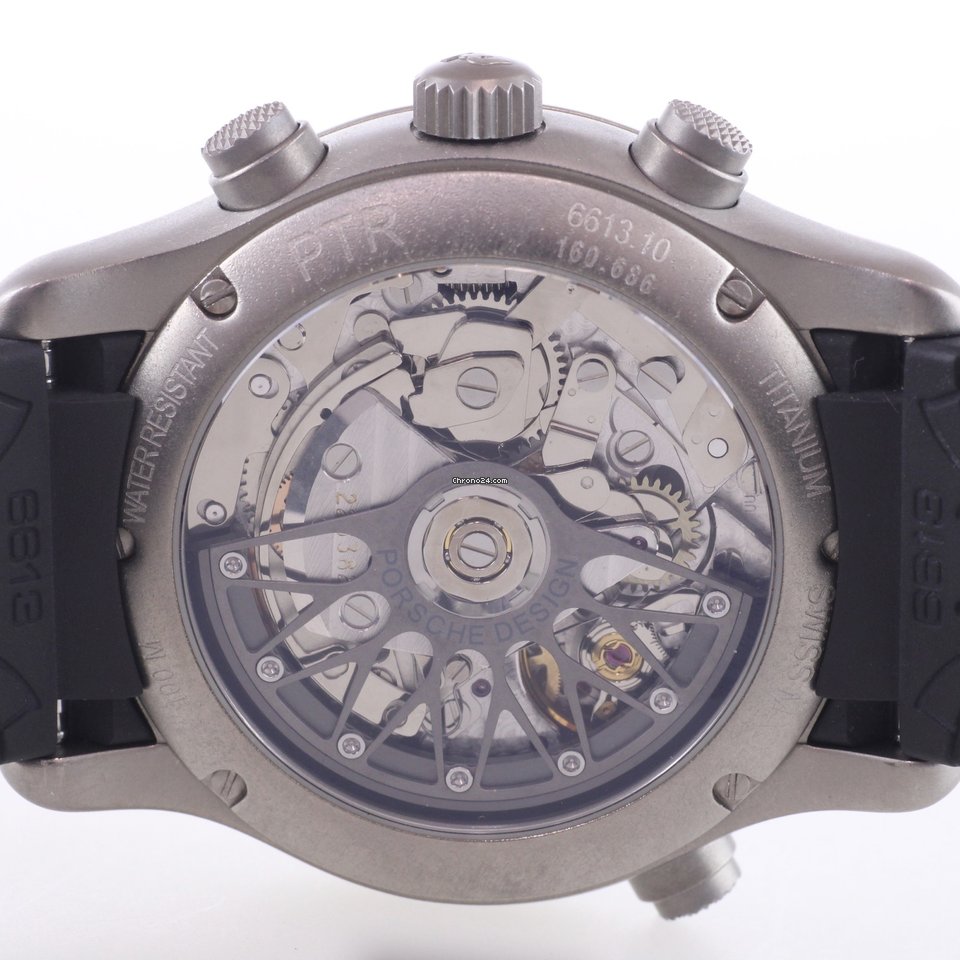 Porsche Design Dashboard Mens watch Unisex Automatic Titanium 6613.10 7