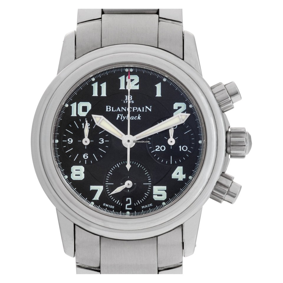 Blancpain Leman Fly-Back Womens watch Automatic Steel 2185F-1130-71 7