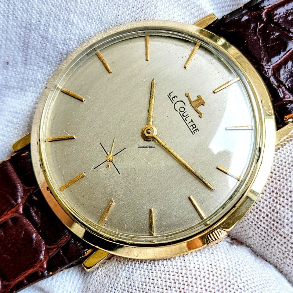 Jaeger-LeCoultre Mens watch Unisex Manual winding Yellow gold LeCoultre 818 7
