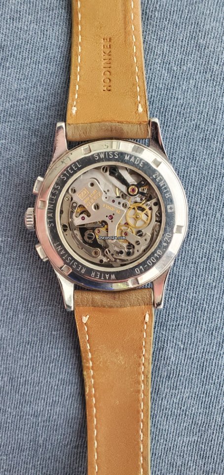 Zenith El Primero Chronograph Mens watch Unisex Manual winding Steel 01-0010.420 7