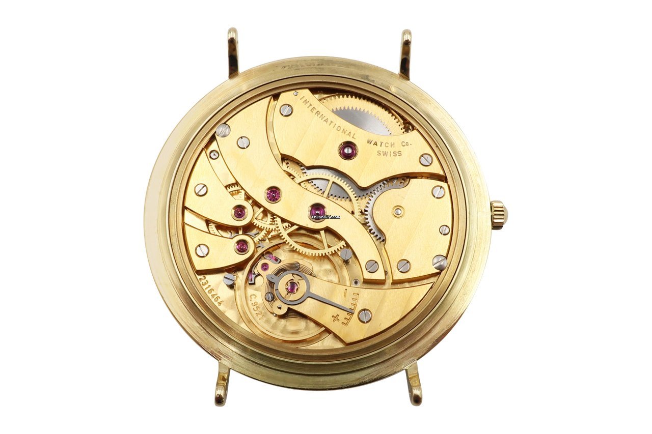 IWC Portofino Hand-Wound Mens watch Unisex Manual winding Yellow gold 5251 7