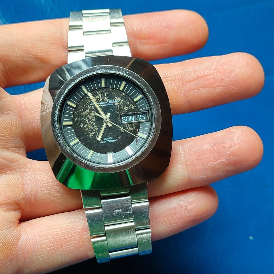 IWC Mens watch Unisex Quartz Steel 3402 7