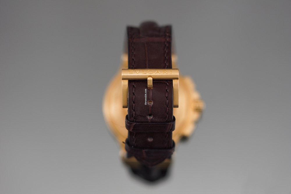 Bulgari Diagono Mens watch Unisex Automatic Yellow gold DP42GCH 7