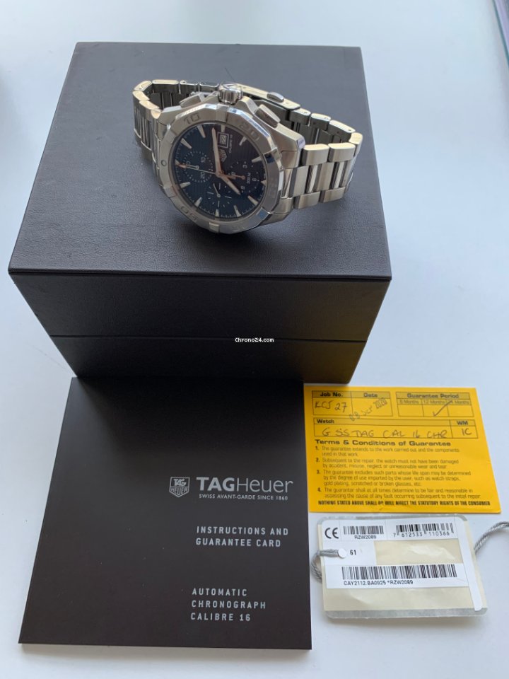 TAG Heuer Aquaracer 300M Mens watch Unisex Automatic Steel CAY2112.BA0925 7