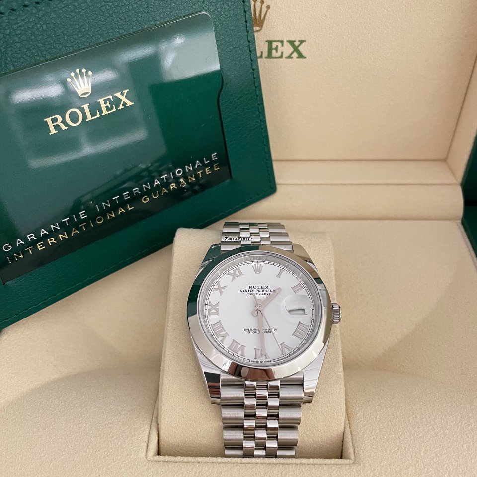 Rolex Datejust 41 Mens watch Unisex Steel Automatic 126300-0016 7