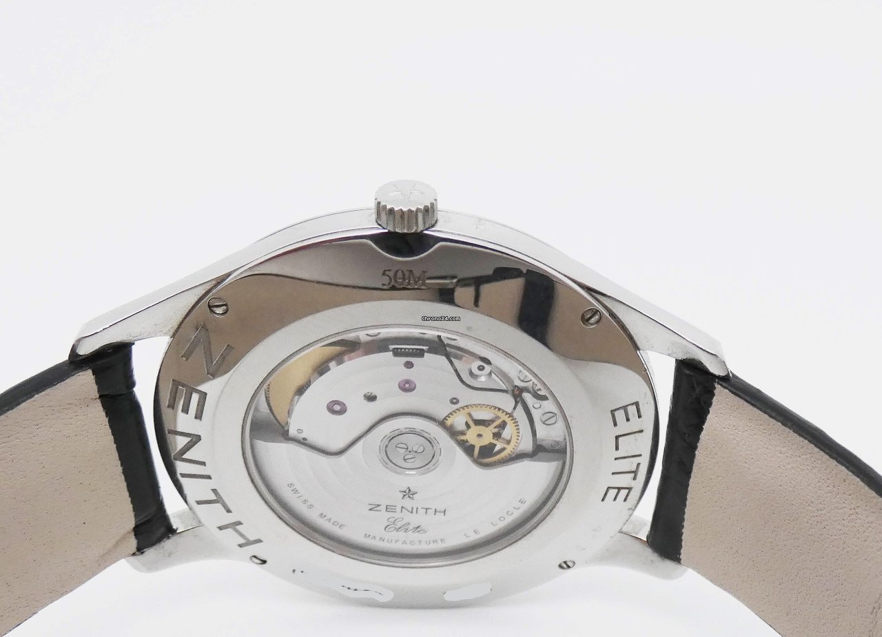 Zenith Elite Ultra Thin Mens watch Unisex Automatic Steel 03.2010.681 11.C493 7