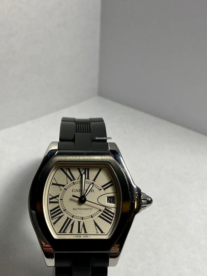 Cartier Roadster Mens watch Unisex Automatic Steel W6206018 7