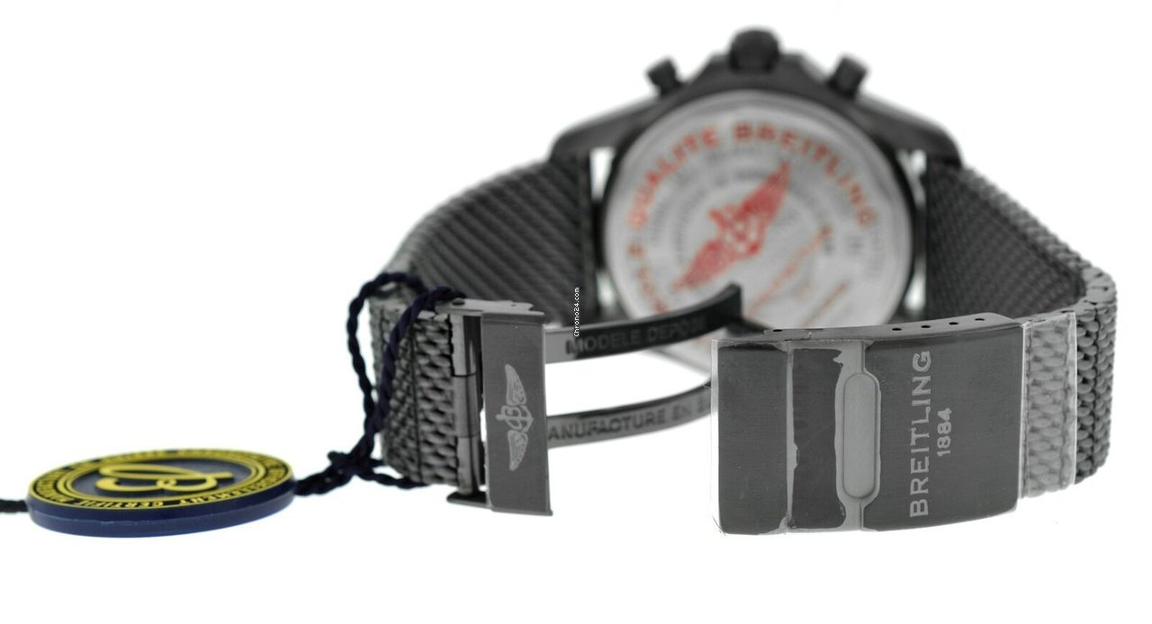 Breitling Chronospace Military Mens watch Unisex Quartz Steel M7836622-BD39 7