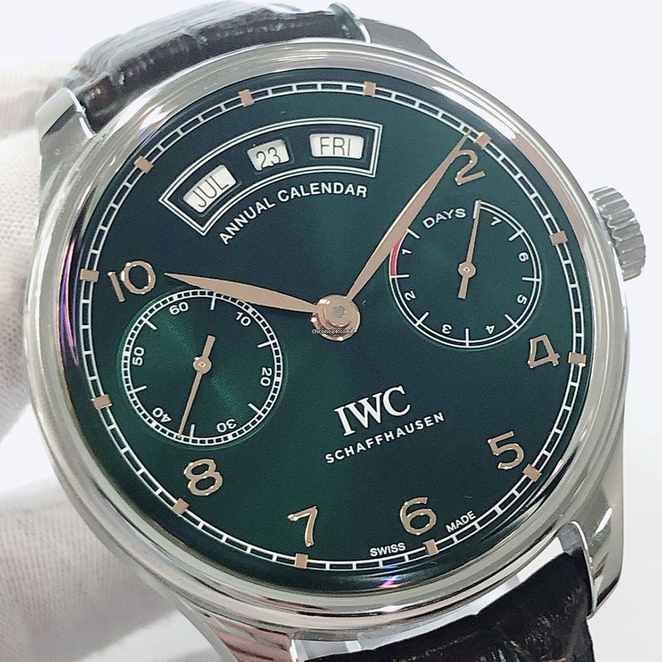 IWC Portuguese Annual Calendar Mens watch Unisex Automatic Steel IW503510 7