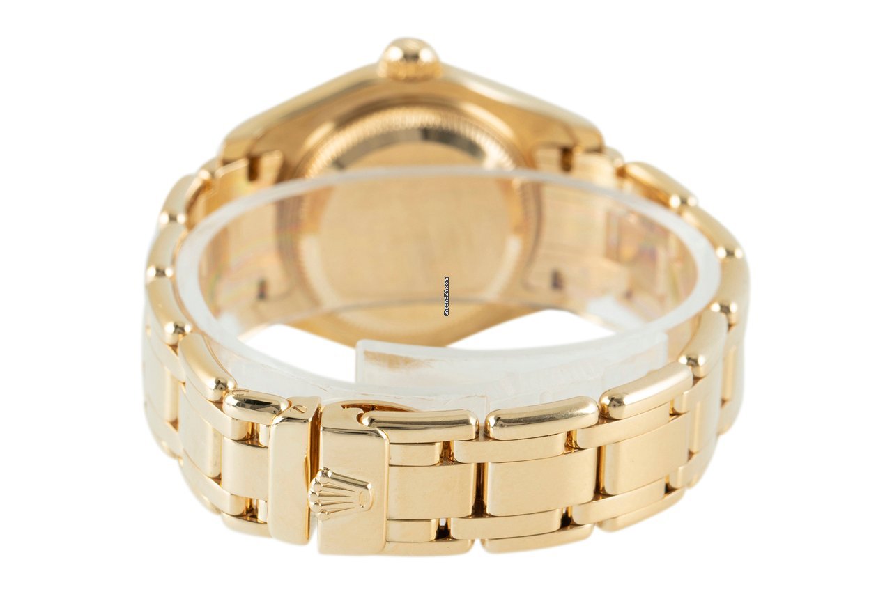 Rolex Pearlmaster Womens watch Yellow gold Automatic 69328 7