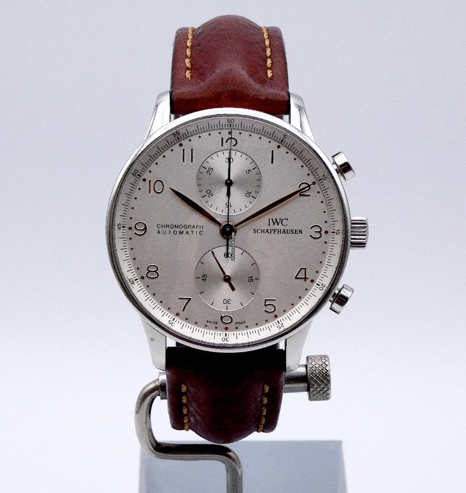 IWC Portuguese Chronograph Steel IW3714001 7