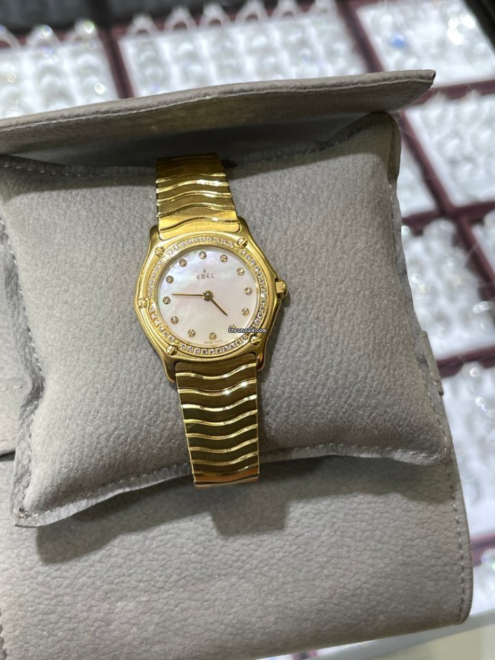 Ebel Wave Womens watch Quartz Yellow gold 866901 7