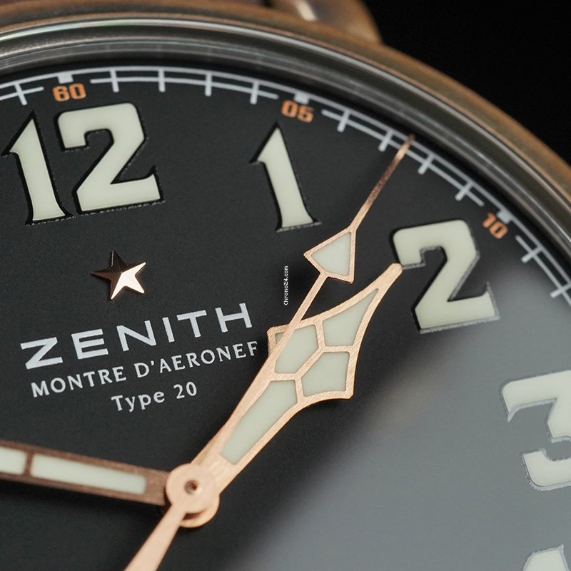 Zenith Pilot Type 20 Extra Special Mens watch Unisex Automatic Bronze 29.2430.679 21.C753 7