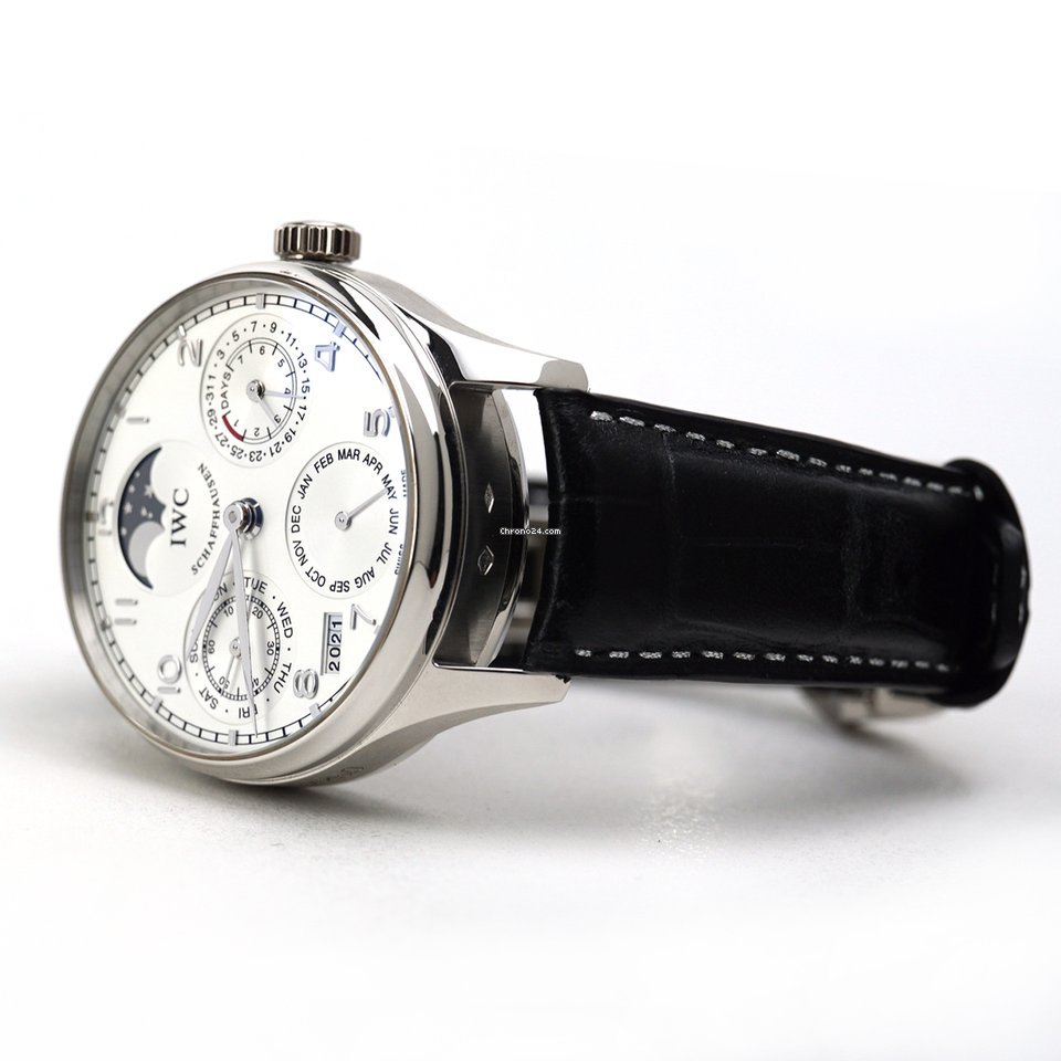 IWC Portuguese Perpetual Calendar Automatic Platinum IW502219 7