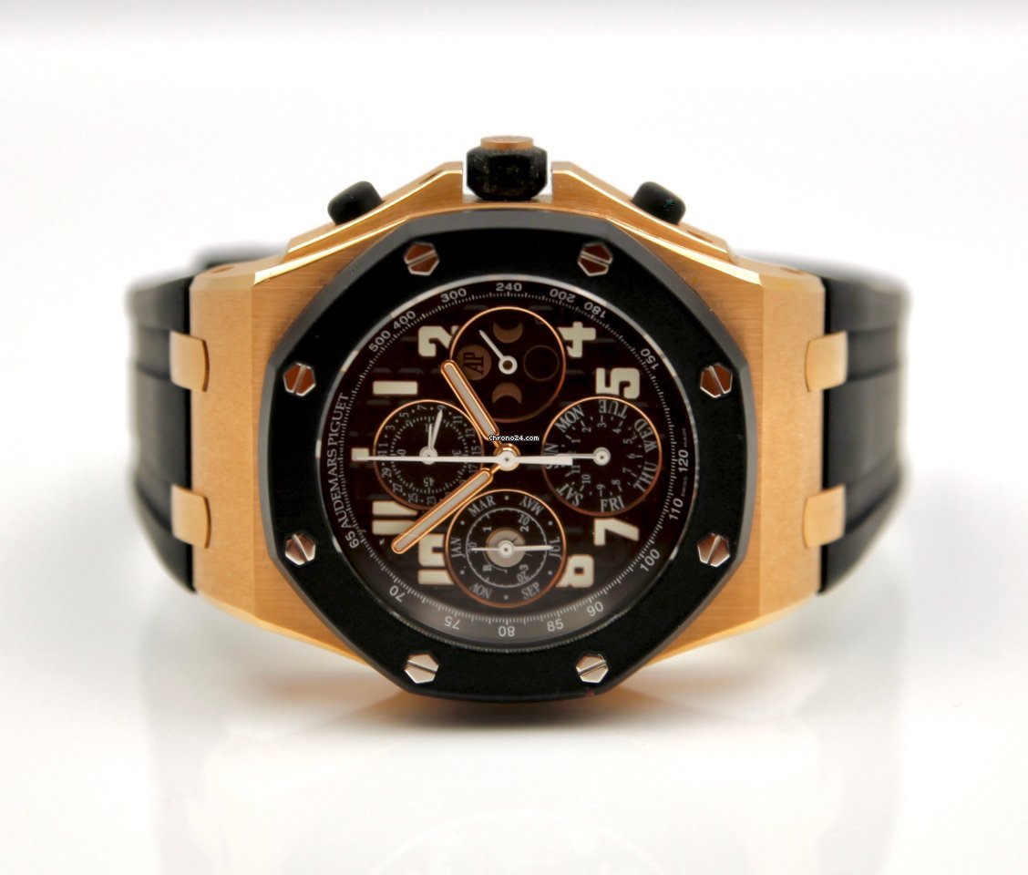 Audemars Piguet Royal Oak Offshore Mens watch Unisex Automatic Rose gold 26262OK.00.D002CA.01 7