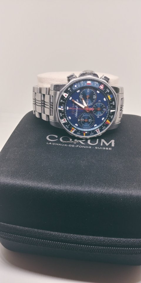 Corum Admirals Cup Challenger Mens watch Unisex Automatic Steel 985.643.20 7