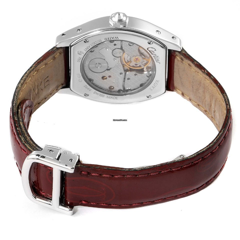 Cartier Tortue Womens watch Manual winding White gold 2644 7