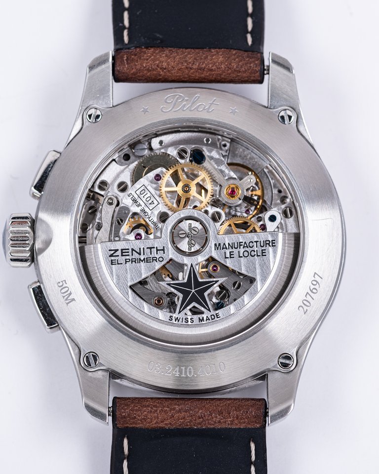 Zenith El Primero Big Date Special Mens watch Unisex Automatic Steel 03.2410.4010 21.C722 7