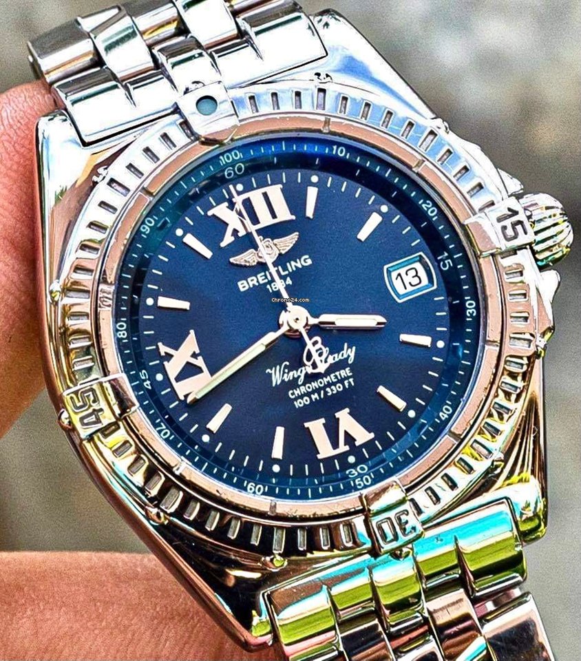 Breitling Wings Lady Womens watch Quartz Steel A67350 7